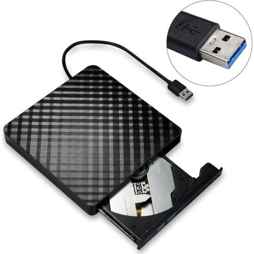 Corrugated USB 3.0 External DVD High Speed DVD Burner Optical Drive DVD привод For PC Laptop DVD player DVD USB External Drive
