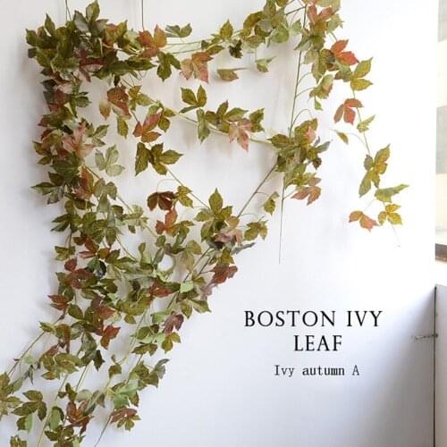 Artificial Ivy Leaves Grape leaf Sweet potato leaves Flower Vine Home Decor Party Wedding Decoration Fake Plants