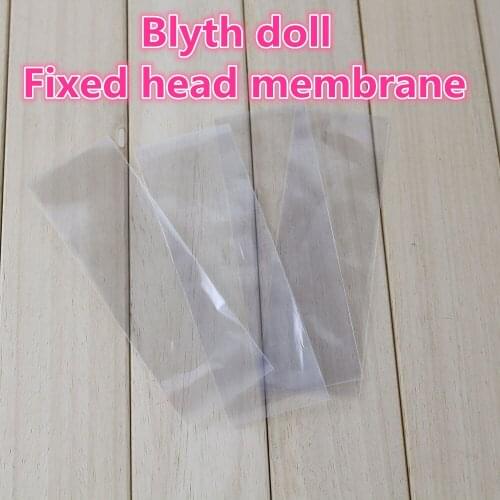 Blyth doll transparent circle, Fixed the dolls hair, the hair cut into the hair style. Also prevent hair messy