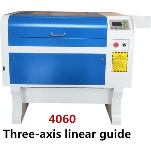 Three-axis linear guide RUIDA Laser Engraving 4060 80W 220V/110V Co2 Laser Engraver Cutting Machine Marking machine