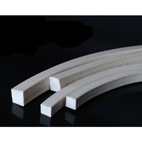 Foamed Silicone rubber soft seal strip square Oblong flat 4 5 6 8 10 12 15 20 25 30 40mm ship cabinet Door windor machine damper