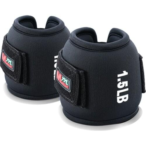 1PCS Ankle Weights Soft Iron Ankle Weights for Women Men Leg Weights with Adjustable Strap Fitness Resistance Training Running