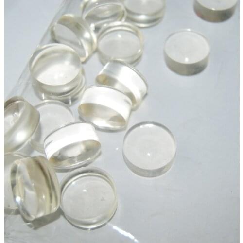 100% Full transparent 1Pc 2.8cm Jelly Silica Gel Nail Art Manicure Stamping Stamper Refill Head Only,free shipping