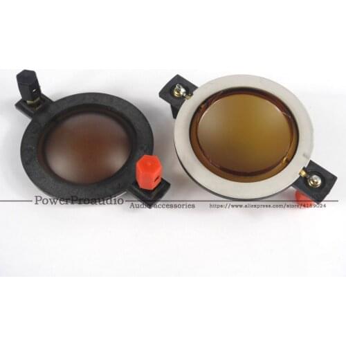 2pcs / Lot neodymium speaker diaphragm DE250 replacement tweeter 44mm voice coil for professional audio