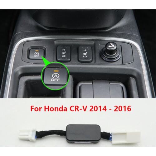 Automatic Stop Start System Off Closer Close Control Sensor Plug Smart Stop Cancel For Honda CRV CR-V G4 2014 2015 2016