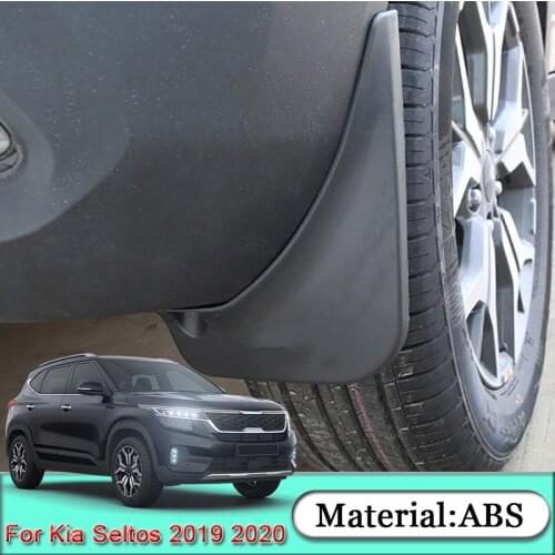 For Kia Seltos 2019 2020 ABS Car Mud Flaps Splash Guard Mudguard Mudflaps Fender Protector External Cover Automobile Accessories
