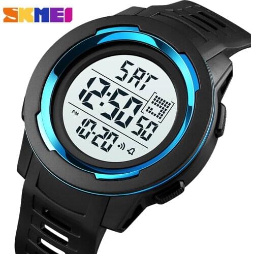 Skmei Watch Male High School Students Multifunctional Sports Boy Anti-fall Timing Fashion Waterproof Electronic Watch 1731