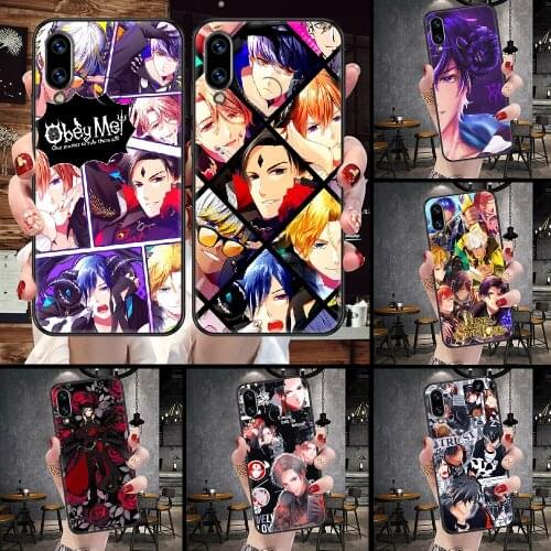 Anime Obey Me Mammon Phone Case For Huawei Honor 6A 7A 7C 8A 8X 8 9 9X 10 10i 20 Lite Pro black luxury funda pretty bumper trend