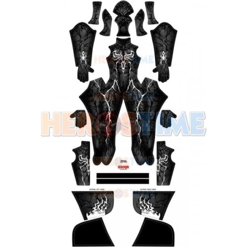 Black Carnage Suit Venom Suit Cosplay Costume 3D print Halloween Woman Girls Zentai Bodysuit