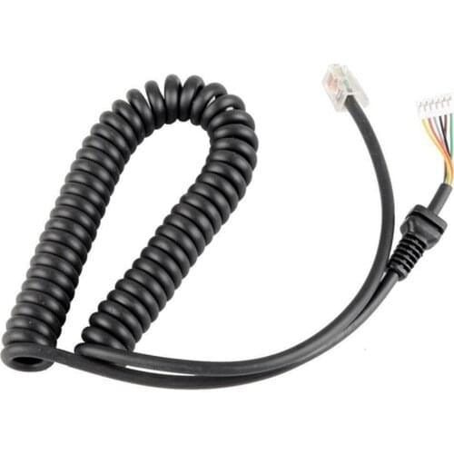 For FT-7800 FT-8800 FT-8900 FT-8900R Car Radio MH-42 MH-48 Speaker Mic Cable Cord Wire for Yaesu MH-48A6J MH-42B6J Microphone