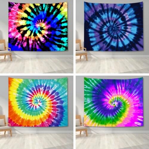 Tie Dye Tapestry Rainbow Abstract Tapestry Wall Hanging Tapestries Boho Decor Wall Art for Bedroom Living Room Dorm Home Decor