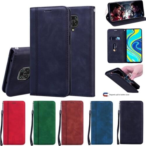 Magnetic PU Leather Flip Case For Xiaomi Redmi Note 9S 9 8T 8 Pro 7 7A 8A 10X Mi 9T Pro A3 Lite Card Holder Full Cover Bookcase