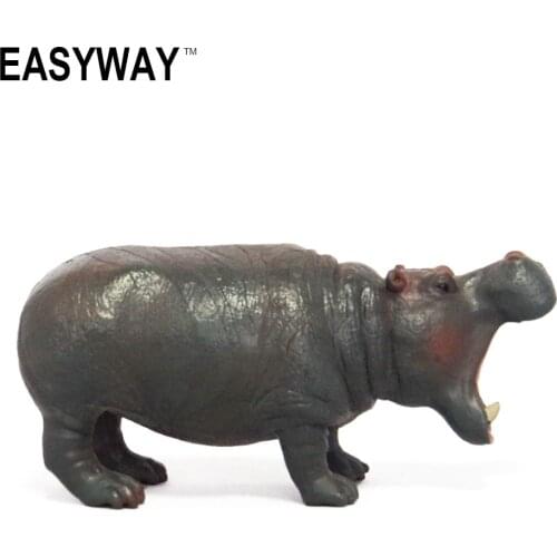 Mr.Froger hippo model toy Models Dolls zoo cute Forest World Creeps Earths species Classic Toys For Children Brinquedos Collect