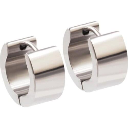 Stainless steel simple Earrings cross border hot selling Korean womens ear buckle Earrings