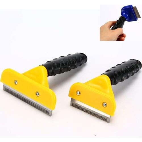 Dog Grooming Comb Pet Hair Brush Hackle for Cats Shedding Grooming Brushes Hair Removal Combs Cat Supplies Pet Cleaning Tool