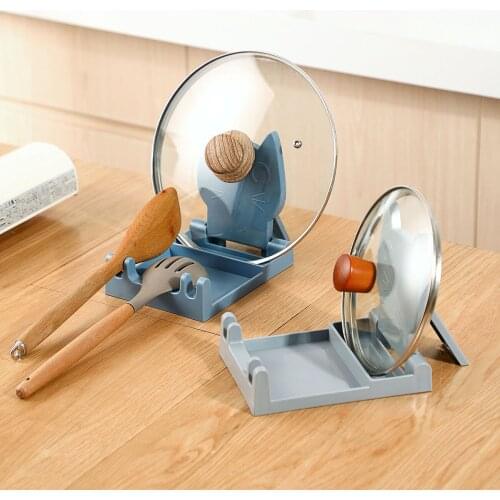 Kitchen Pot Lid Artifact Chopping Board Rack Pot Lid Rack Countertop Sitting Cutting Board Cutting Board Storage Rack