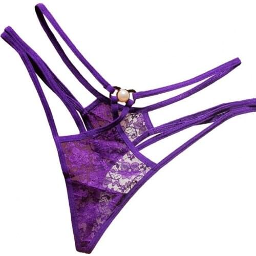 Sexy Erotic Lingeries Women Briefs Thong Hollow Reticulated Bundled Strap Sexy Transparent Lace Panties Underpants трусы женские