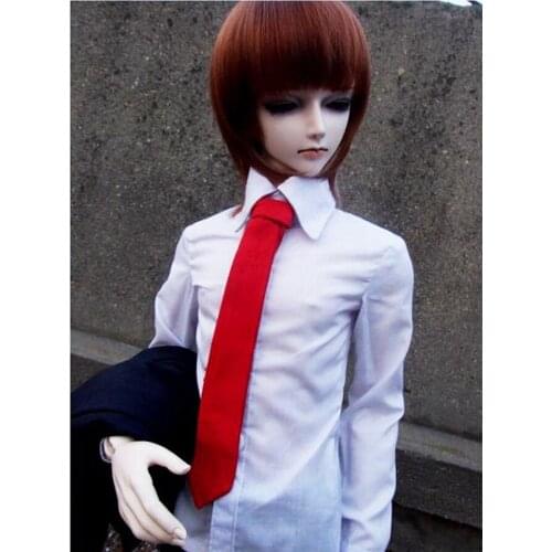 [wamami] Satin Red Necktie 1/3 SD DZ DOD BJD Dollfie