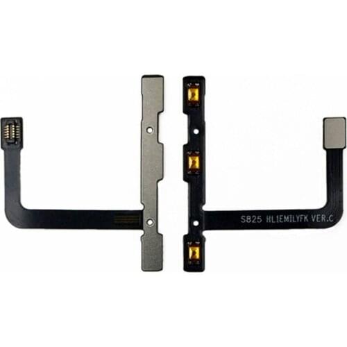 1pc Power On/Off Key Volume Up Down Side Button Flex Cable For Huawei P20 Cell Phone Replacement