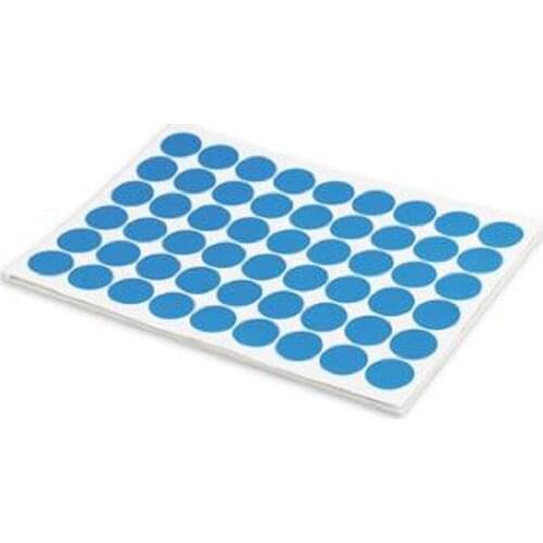 50 Sheet Die-cut Round Blue Sticker A4 Matte Paper Self Adhesive Label For Laser Inkjet Printer Paper