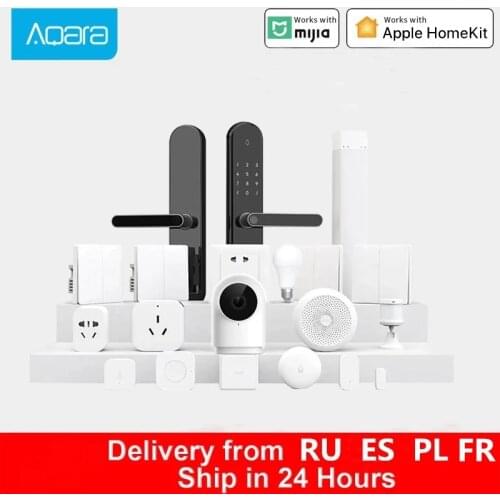 Xiaomi Aqara Smart Home Kits Gateway Hub 3 Wall Wireless Switch Lamp Door Motion Temperature Sensor Relay Module Camera MI Home