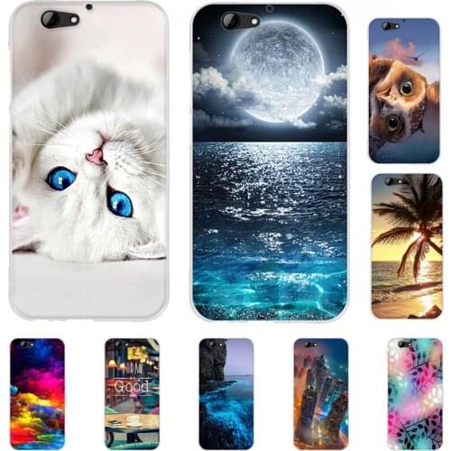 Case For HTC One A9s Soft TPU Silicone Cartoon Back Protective Phone Cover For HTC One A9S A9 s Cartoon Patterned Cases Shells