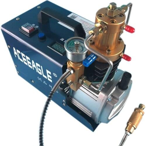 300 BAR 400BAR 30MPA 40MPA 4500PSI 6000PSI Portable High Pressure Air Compressor PCP airgun scuba rifle Electrical 220V Air Pump