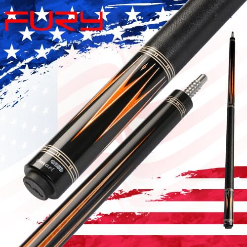 FURY Official Store CL-4 Pool Cue 13mm Tiger Everest Tip With Case Half Technologia HTE Shaft Professional Billiard Stick Kit