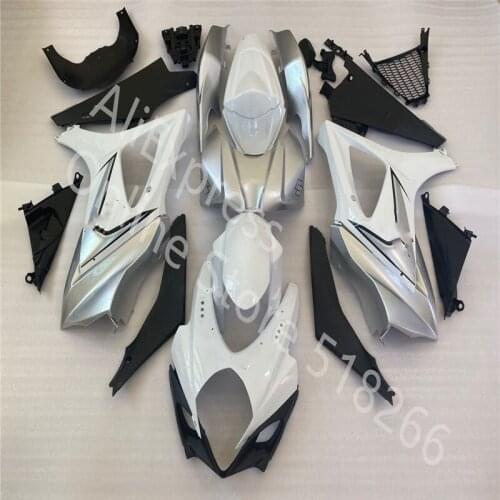 White black ABS Injection fairings kit for SUZUKI K7 GSXR1000 GSXR 1000 07-08 SUZUKI GSXR1000 2007-2008 K7 bodywork