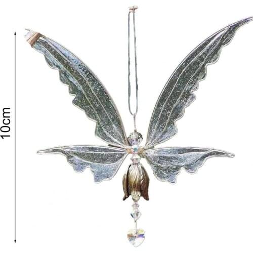 Wind Chime Creative No Deformation Epoxy Fairy Butterfly Angel Wind-bell for Window