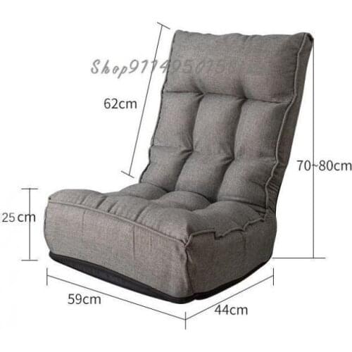 Lazy Sofa Tatami Japanese Style Bedroom Bed Single Sofa Recliner Balcony Bay Window Folding Chair
