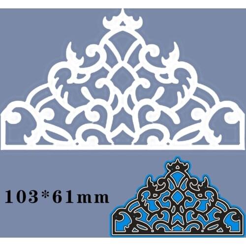 103*61mm lace greeting card new Metal Cutting Dies for card DIY Scrapbooking stencil Paper Craft Album template Dies