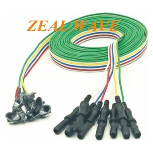 Disposable Cup-Shaped Brain Electrode Rehearsal Line Φ10mm Plastic Electrode Silver Chloride Plated Φ1.5mm Jack