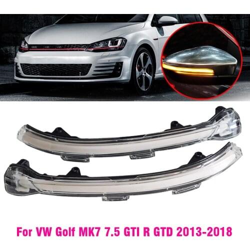 Suitable For VW Golf 7 mk7 Touran Rearview Mirror To Refit Water Turn Signal Light Lamp Replacement