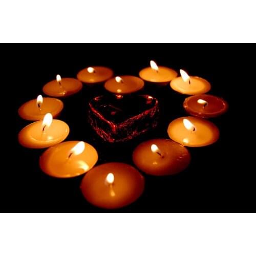 Heart candle pattern Diy Diamond Painting Cross Stitch round crystal diamond mosaic painting 3d Picture diamond embroidery AS945