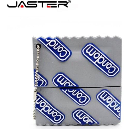 JASTER Romantic Pendrive Durex Clef USB Mini Flash Drive 2.0 4GB 8GB 16GB 32GB Pen Drive USB Bracelet