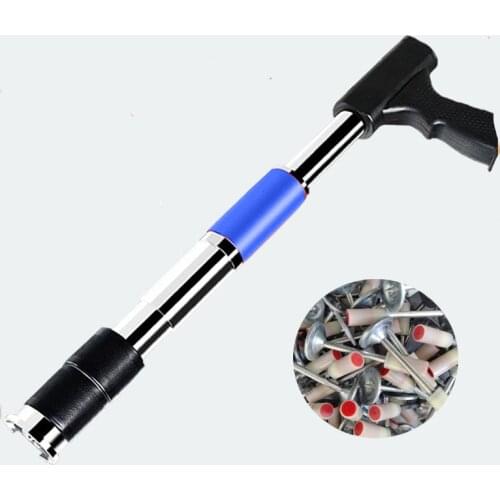 4 Files Pricing Pressure Manual Nails Gun Steel Woodwork Concrete Cement Wall Nailing Wire Slot Nailing Wall