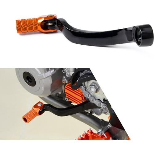 Gear Shift Foot Lever Folding Tip Foot Pegs Rest Rear Sets Footrests Pedals For KTM 250 EXC-F XCF-W 2009-2011 250SX-F XC-F 13-15
