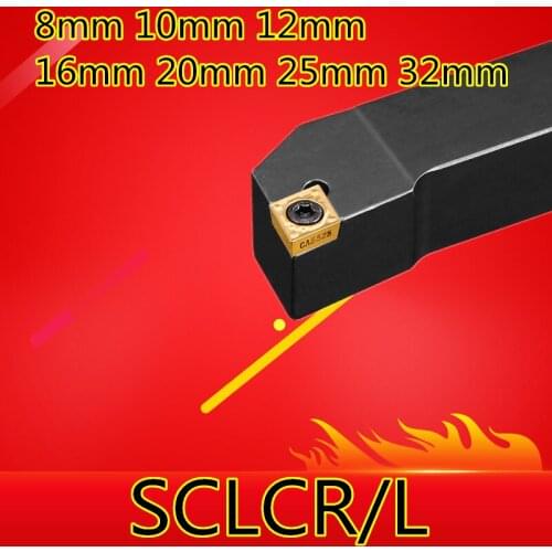Angle 95 SCLCR0808F06 SCLCR1010H06 SCLCR1212H09/06 SCLCR1616H09 SCLCR2020K09 SCLCR2525M09/12 SCLCR3232P12 SCLCL NC Turning tools
