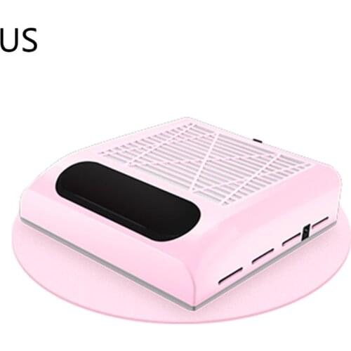 US EU 80W Nail Dust Suction Fan Collector Manicure Machine Vacuum Cleaner RXJC