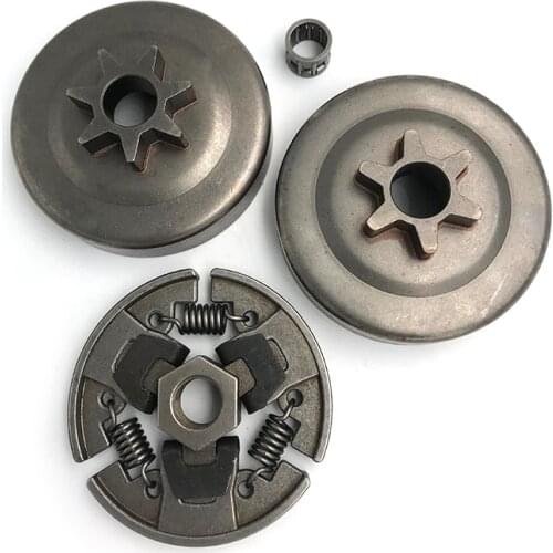 HUNDURE 6T & 7T Teeth Clutch Drum Chain Sprocket Kit For STIHL MS250 MS230 MS210 MS 250 230 210 021 023 025 Chainsaw Parts