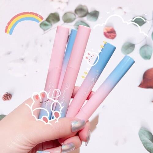 1Pc Matte Lipstick Waterproof Moisturizing Lipstick Color Gradient Lipstick Lasting Lipstick Bean Paste Color Lipstick Pen TSLM1
