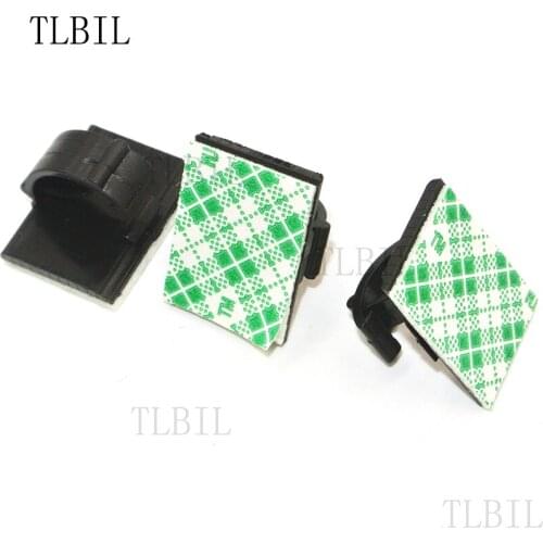 10Pcs Cable Clips Adhesive Cord Management Wire Holder Organizer Clamp Fasteners Mayitr