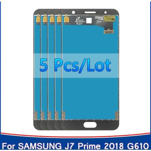 5 Pcs/Lot Original 5.5" Display for SAMSUNG Galaxy J7 Prime LCD Touch Screen G610 G610F G610M For Samsung J7 Prime 2016 G610 LCD