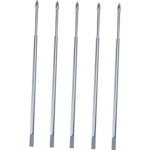 5pcs Steel Piano Repair Tool Butt Flat Screwdriver Piano Keyboard Parts
