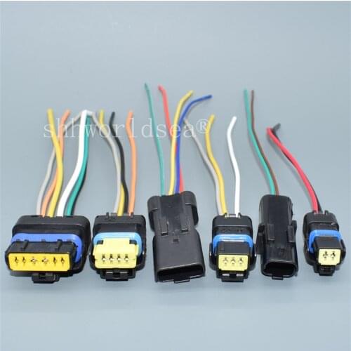 Shhworldsea 2 way 1.5mm Car fo sealed female turn lights plug Black Sicma Auto Connector FO lamp Socket for PEUGEOT for Citroen