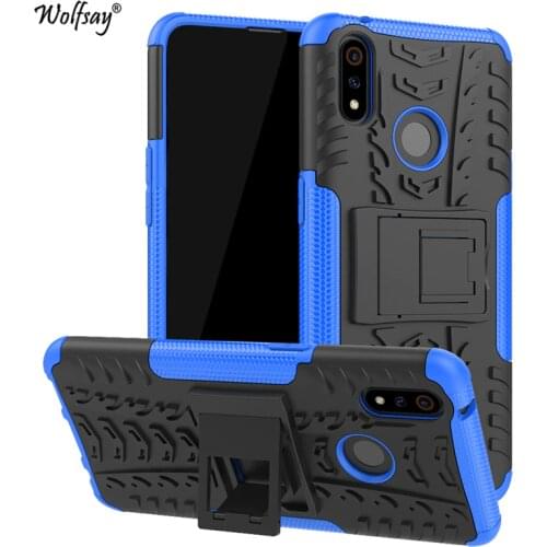 Rubber Hard Defender Armor Case For Oppo Realme 3 Pro Case Oppo Realme 3 Pro Q X C2 5 Pro Reno 2 Cover Oppo Realme 5 Pro Case