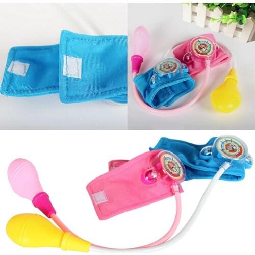 Children Pretend Doctor Toys 2-4 years Doctor Kit Kids Play House Set Speaking At Home Doctor Nurses Blood Pressure Toys