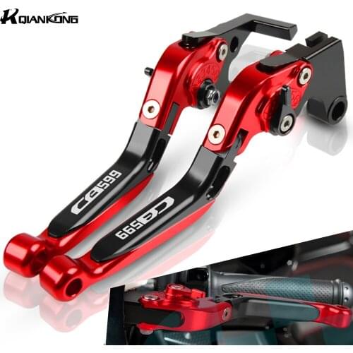 For Honda CB599 1998 1999 2001 2002 2003 2004 2005 2006 Motorcycle Brake Levers CNC Adjustable Brake Clutch Lever Handlebar
