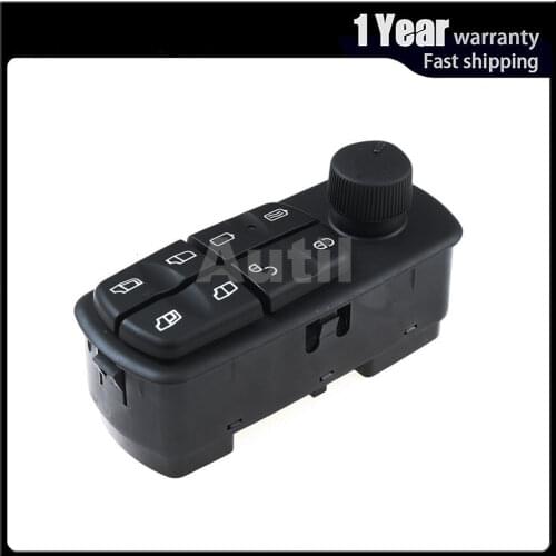 Electric Master Window Switch Button Console for Mercedes-Benz ATEGO AXOR 1998-2013 0045455913 A0045455913 Car accessories